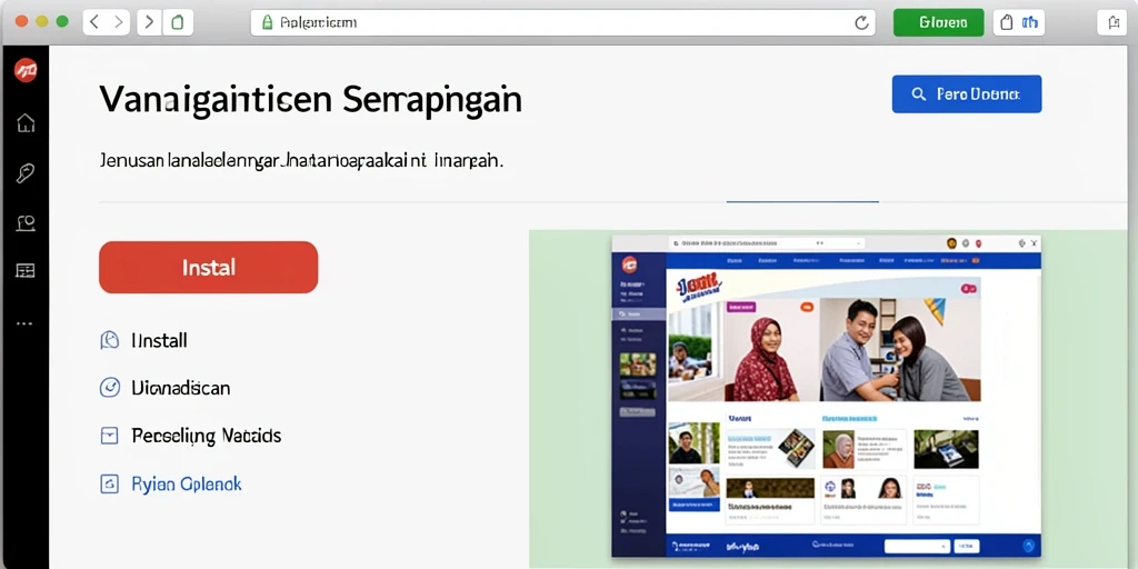 Screenshot menampilkan leaderboard dan interaksi pemain.