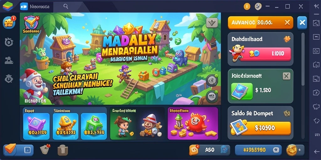Leaderboard untuk membandingkan skor dengan pemain lain.
