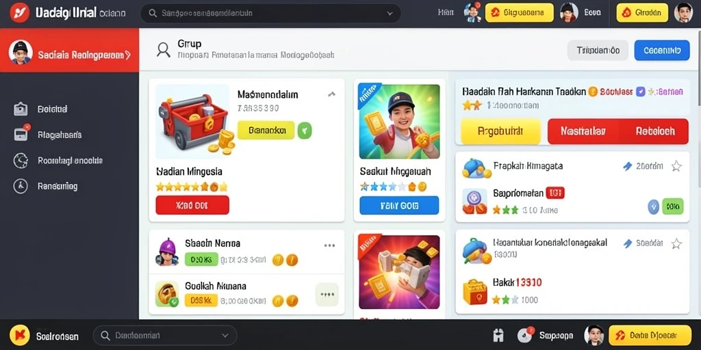 Mode permainan yang beragam dan menarik.